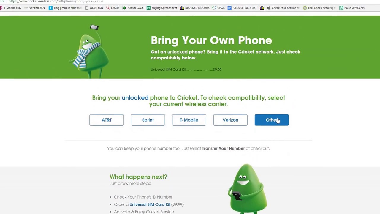Activate My Cricket Phone Free Online