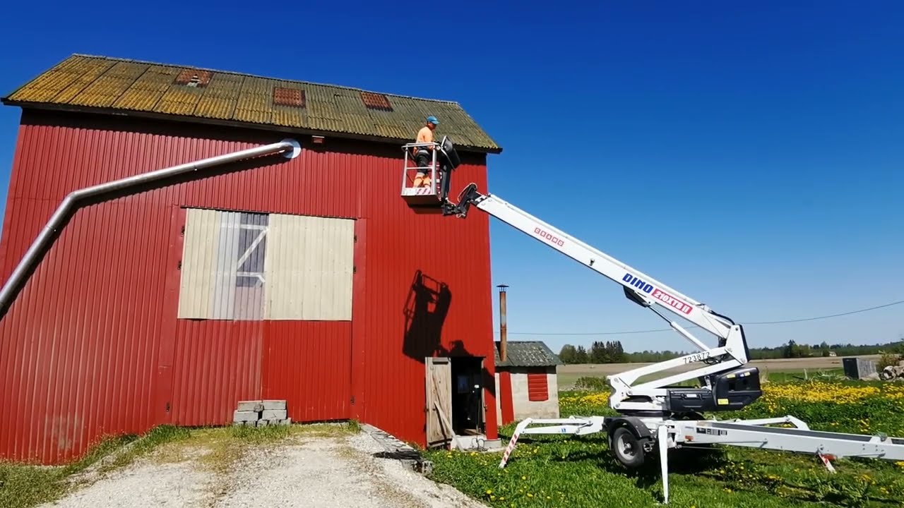 Repairing and cleaning roofs - DINO 210XTB II