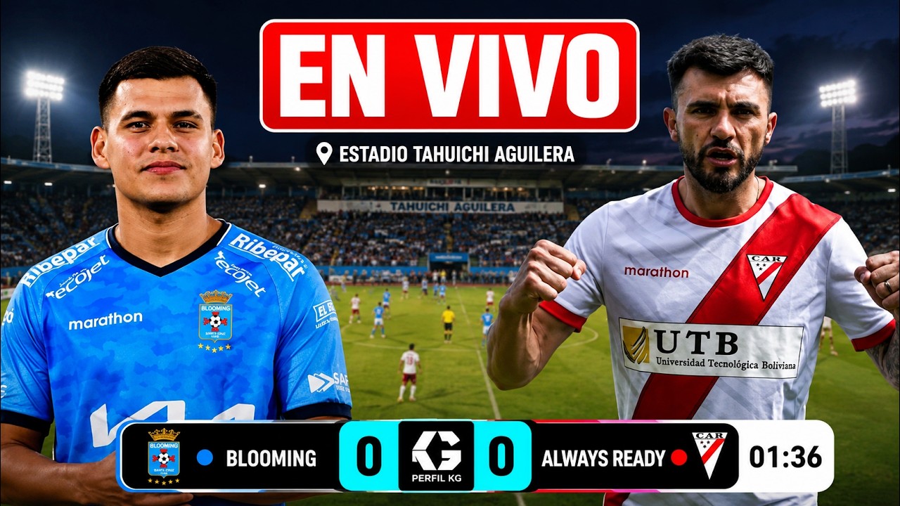 🔴EN VIVO | BLOOMING 0 🆚 0 ALWAYS READY🔴SEGUNDO TIEMPO |  Liga Div. Pro. Fecha 13 | Relato y Goles
