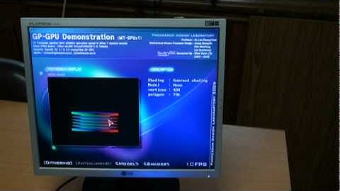Interface of GP-GPU(1 core) FPGA verification system