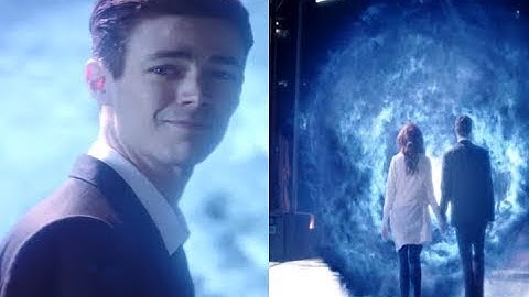 The flash - S04E01 Opening scene |Barry enters to time force