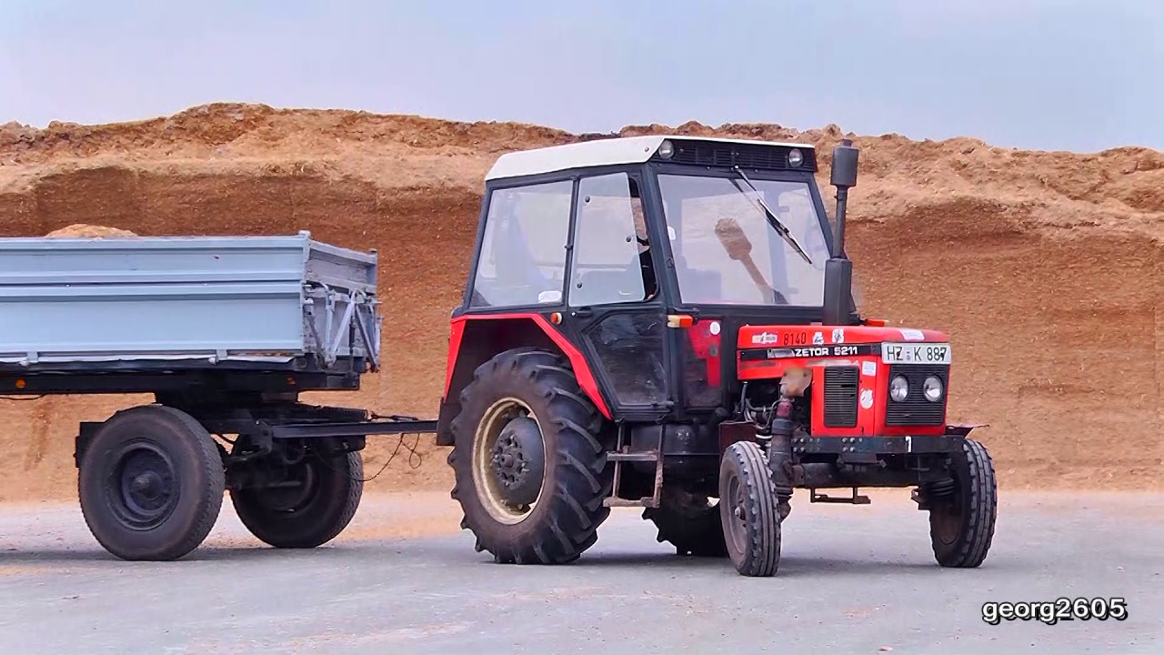 DDR Landmaschinen Weimar T-188 / Zetor 5211 ( Ferienzeit )