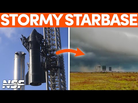 Starship Secured Before Storm Hits | SpaceX Boca Chica
