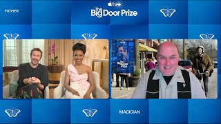 Chris O'Dowd & Gabrielle Dennis Interview -The Big Door Prize (Apple TV +)