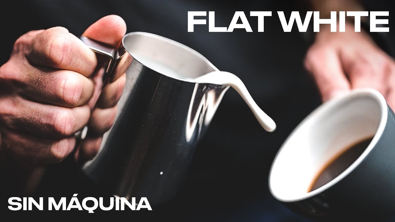 Prepara FLAT WHITE y CASA sin máquina. Café de preparado