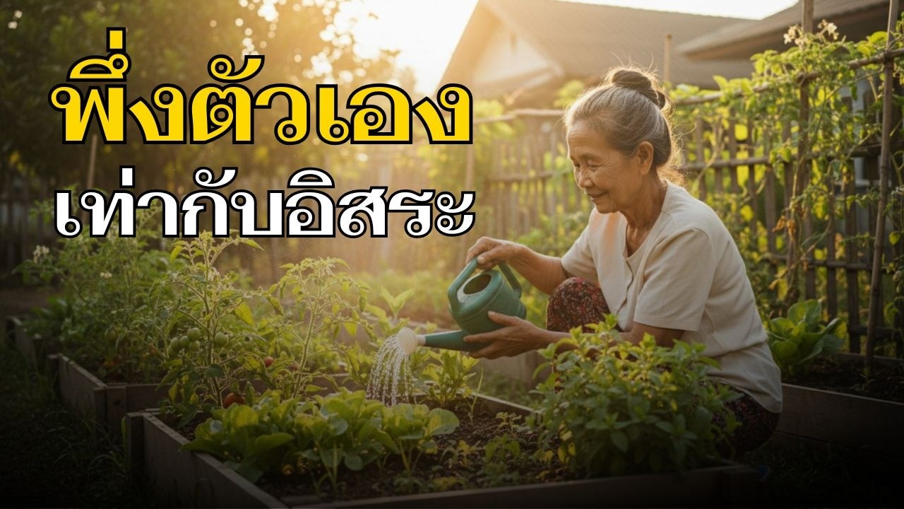 แก่แบบไม่ต้องกลัวถูกทิ้ง! วิธีวางแผนชีวิตบั้นปลายให้พึ่งพาตัวเองได้ ไม่ต้องง้อบ้านพักคนชรา