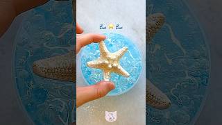 Ocean Starfish 🌊⭐️ Korean Clear Slime ASMR