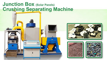 Scrap Junction box Recycling Machine - Junction Box Crushing Separating Machine.