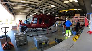 N42SL a Bell 206 L4 gets a new ENG package 4K  timelapse