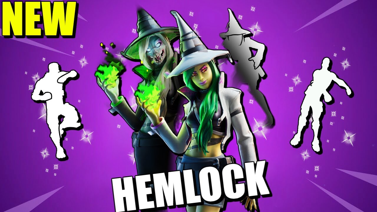 FORTNITE HEMLOCK SKIN w/ALL POPULAR DANCE EMOTES YouTube