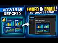 Power BI Report in email body | Automate & Send | Assist BI