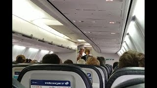 MOST HILARIOUS FLIGHT SAFETY DEMONSTRATION