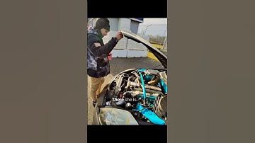 SURPRISING THE TECH INSPECTOR🤭 #surprising #the #tech #inspector #nissan #350z #1jz #swap #wow #fyp