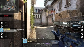 CS GO - 1v5 Insane Eco Scout Clutch!!