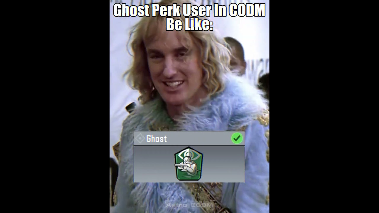 Ghost Perk User Be Like  
