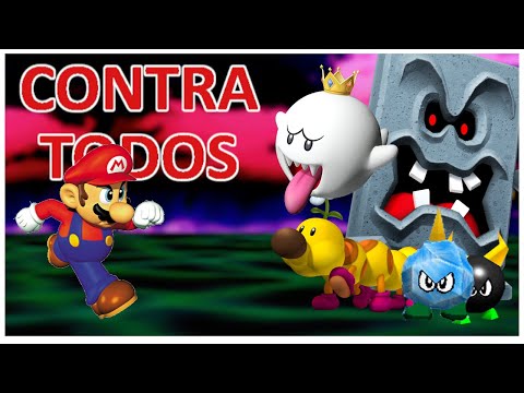 ¿Qué tan RAPIDO puedo VENCER a todos los jefes de Super Mario 64?