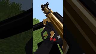 Tacz Golden Zero 0.8 new update bedrock edition #gunaddon #mcpe #minecraftpemods #addon #minecraft