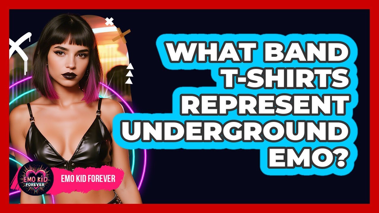 What Band T-Shirts Represent Underground Emo?