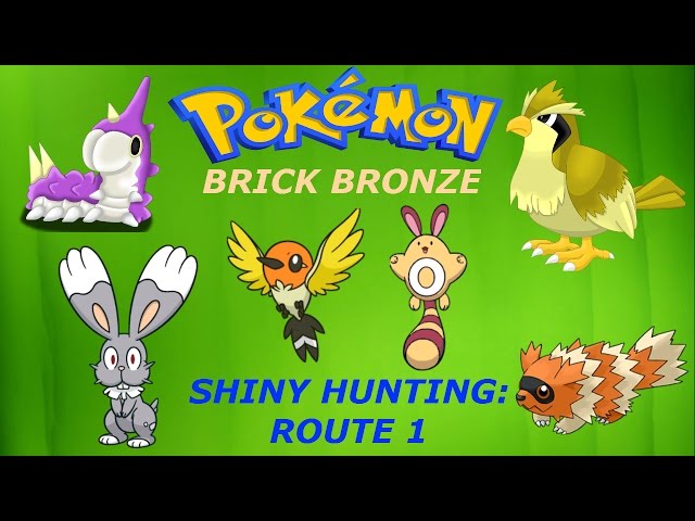 Pokemon Brick Bronze - Shiny Hunting Route 1 