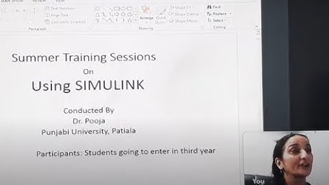 Lecture 1: How to start with Simulink