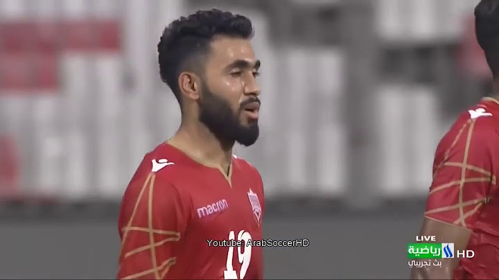 ملخص مباراة البحرين 1 1 العراق   تصفيات كأس العالم 2022