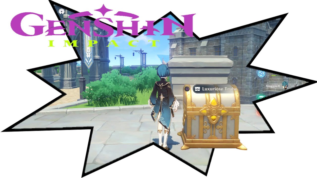 Genshin Impact Geheime Truhe/Secret Chest [Mondstadt] YouTube