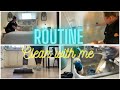 ROUTINE CLEAN WITH ME - MOBILE HOME CLEAN WITH ME - CLEANING MOTIVATION