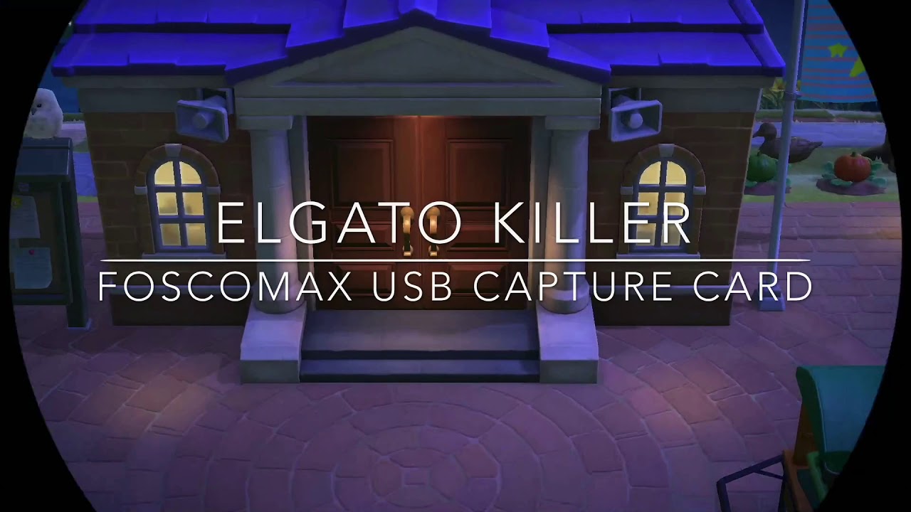 Foscomax Capture Card 2020 Review and Test Footage