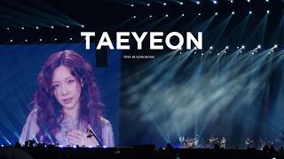 태연 Taeyeon Letter To Myself, Panorama, To. X, Four Seasons, Disaster Live Band ver TIMA In Hongkong