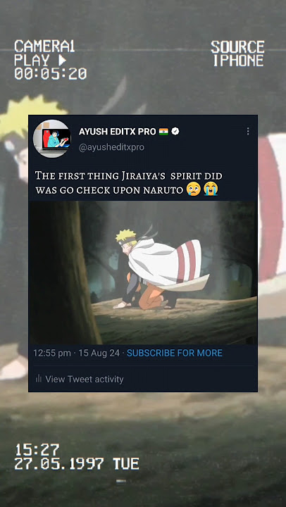 When jiraiya says goodbye to naruto for the last time 😭🥺 #naruto #jiraiya #sadstatus #whatsappstatus