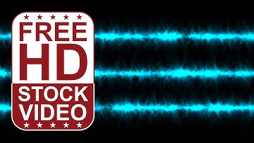 Free Stock Videos – abstract animated glowing blue laser lines on black background 2D animation