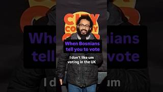 Never listen to a Bosnian #standupcomedy #voting #politics #funny