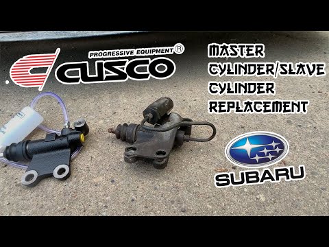 How To Install A Clutch Master/Clutch Slave Cylinder On A Subaru STI