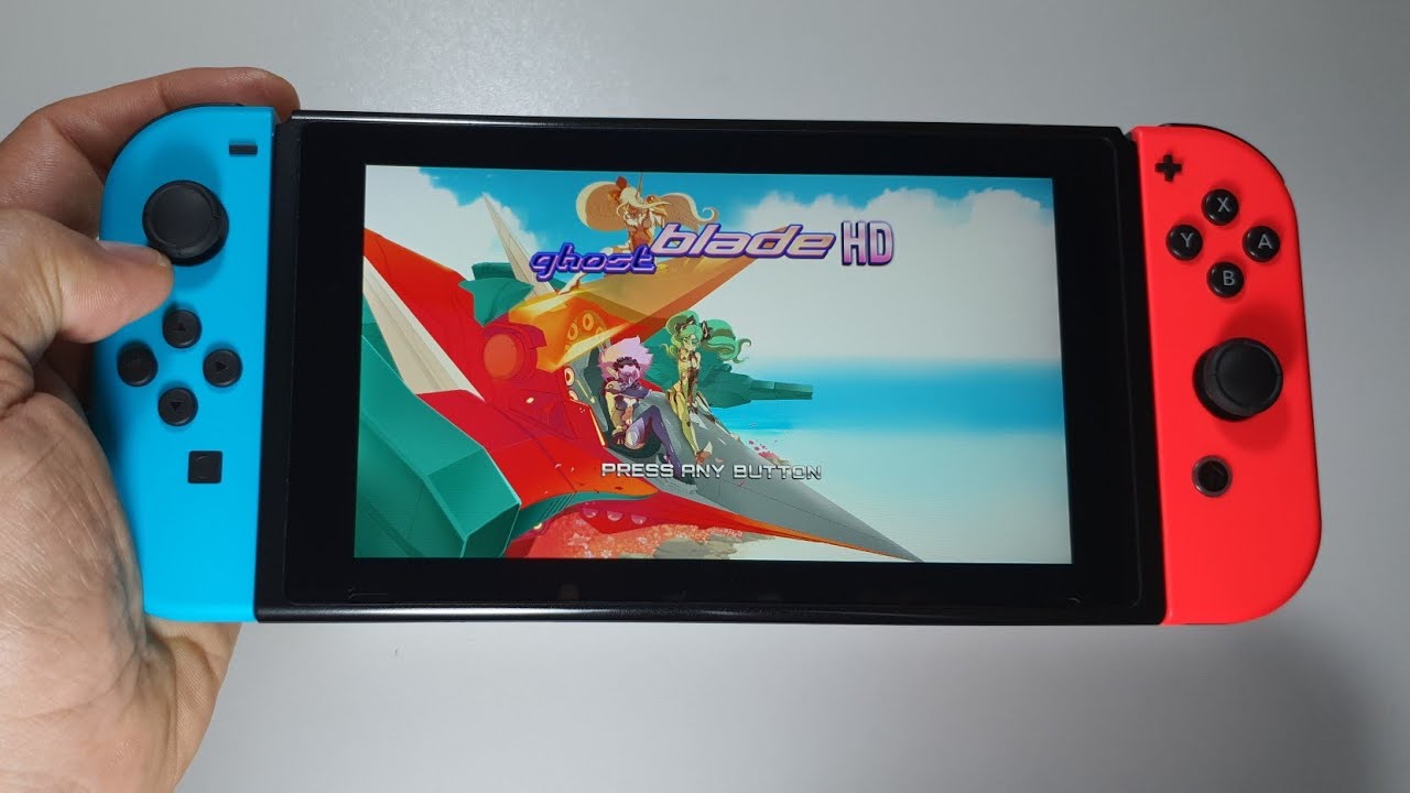 Ghost Blade HD Nintendo Switch handheld gameplay
