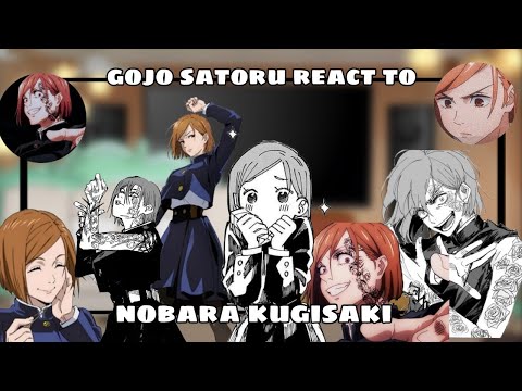 gojo satoru react to nobara kugisaki🇧🇷🇺🇸||Jujutsu Kaisen
