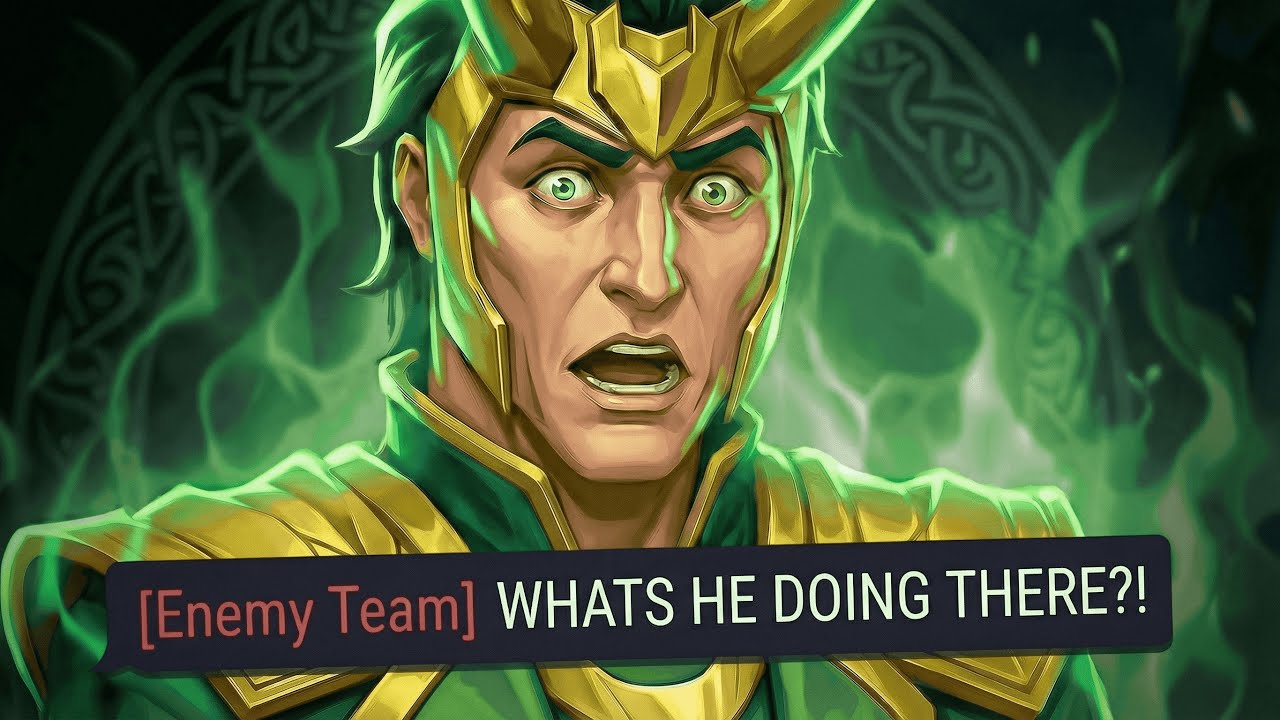 Эта фланговая стратегия Локи кажется НЕЗАКОННОЙ… (Marvel Rivals с Джитвардом)