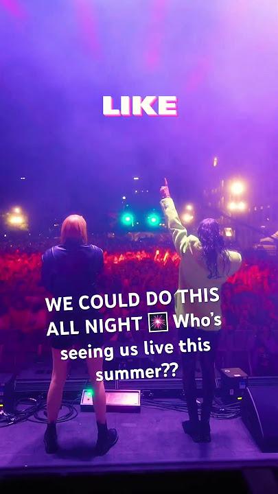 WE COULD DO THIS ALL NIGHT. 🎆 Who’s seeing us live this summer? #pride #pridemonth #gaypride