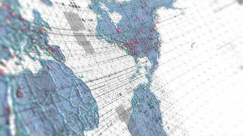 World Map On White Background | Motion Graphics - Envato elements