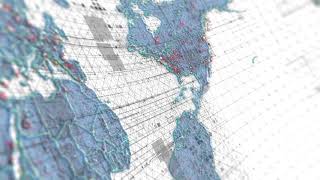 World Map On White Background Motion Graphics - Envato elements