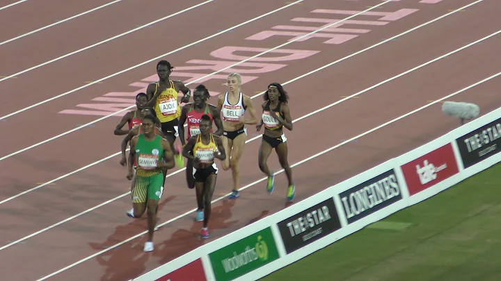 800m Final Caster Semenya 1:56.68  GR    Gold Coast 2018