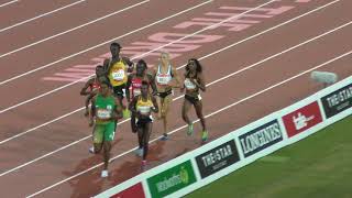 800m Final Caster Semenya 1:56.68  GR    Gold Coast 2018