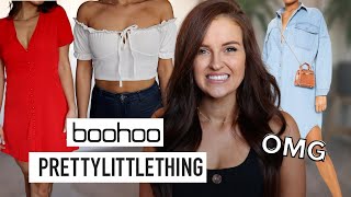 PRETTY LITTLE THING / BOOHOO HAUL *UNSPONSORED* // Olivia Ostrom screenshot 3