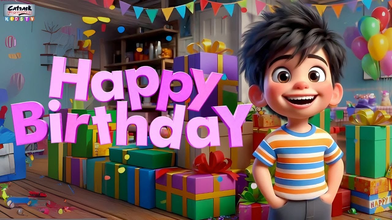 Happy Birthday To You | Classic Birthday Song For Kids | Birthday Party Rhymes & Songs