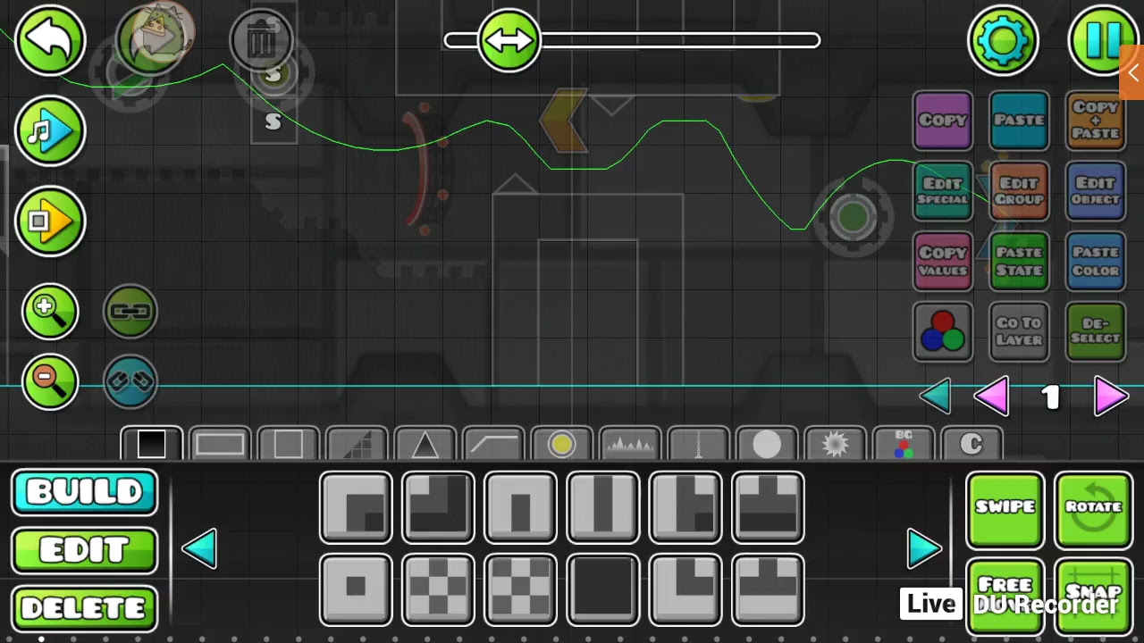 Building Level!! [Geometry Dash] - YouTube