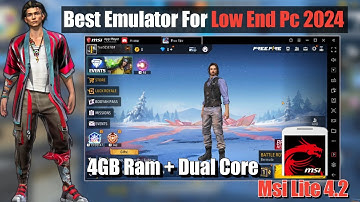 (2024) MSi App Player Lite Low End PC New Emulator | MSi Lite Best Version For Free Fire