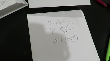 (280) Section 4.7-- Optimization Problems
