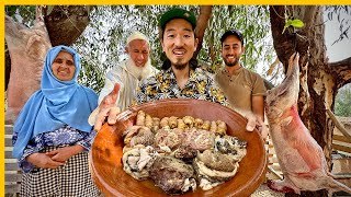 Eid Al Adha with Moroccan Family 🇲🇦 Atlas Mountain Village Food!!