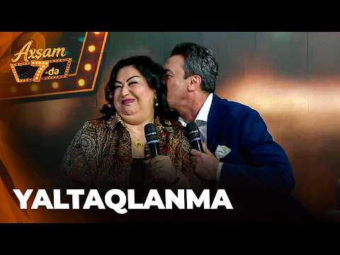 Axşam 7-də - Almaz Ələsgərova və Əkbər Əlizadədədən maraqlı səhnəcik