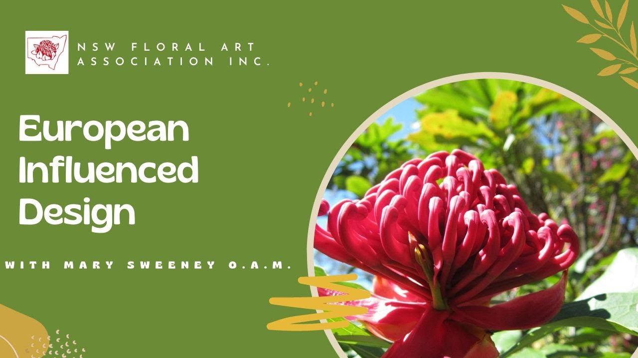 European Influenced Design with Mary Sweeney OAM - North Rocks 2021