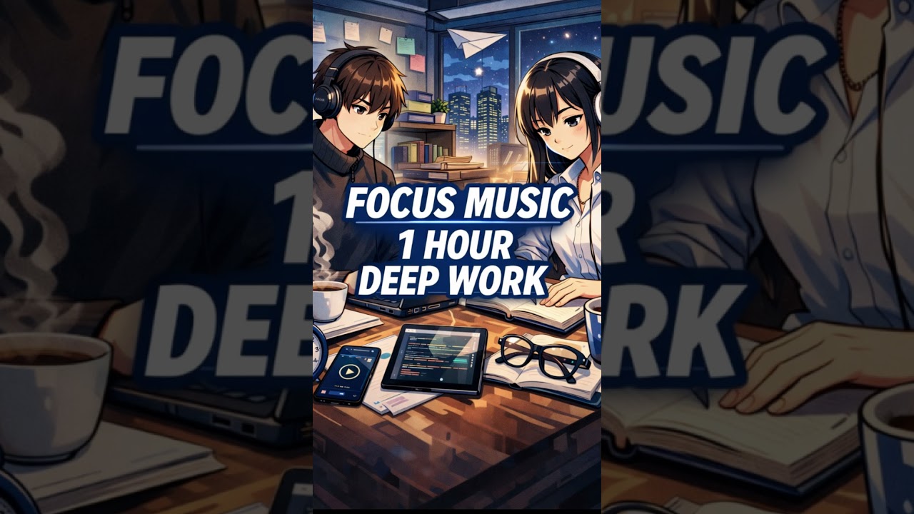 Need Focus? 🎧 Minimal Music for Deep Work & Concentration